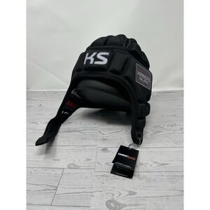 GameBreaker Soft Shell Protective Headgear Helmet – Black – Adult Large New